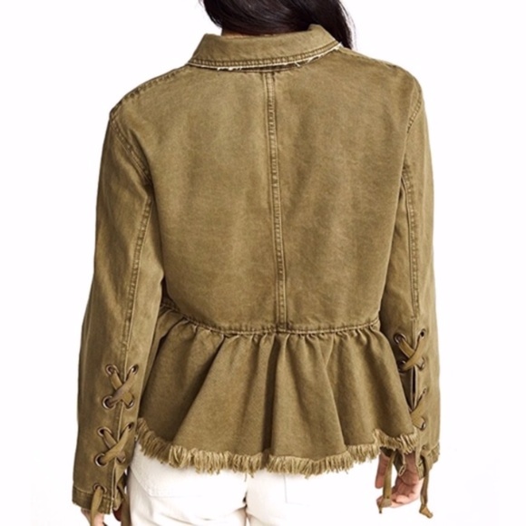 Free People Willow Denim Military Jacket - Picture 7 of 7